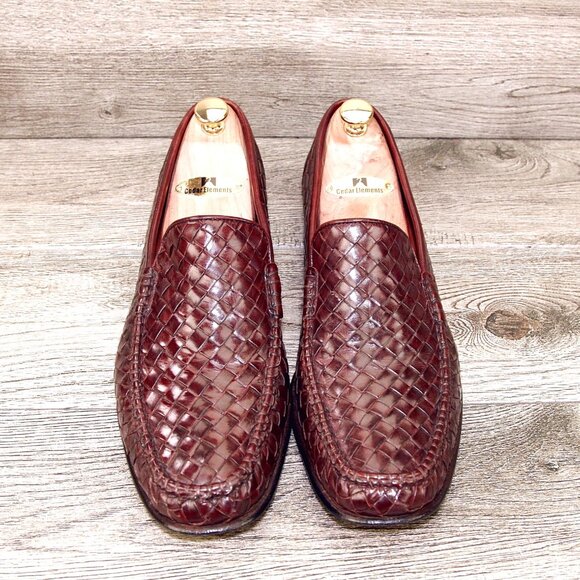 Allen Edmonds MESSINA Italian Loafer 12 B Narrow Brown * add $15 new Trees main image 9